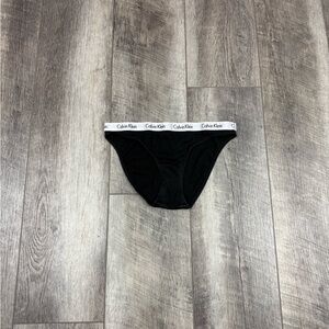 Calvin Klein Black Logo Underwear